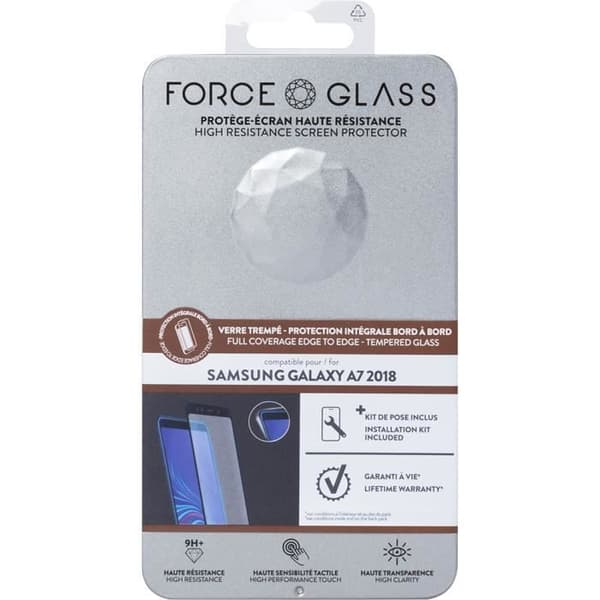 2.5D Force Glass Skärmskydd i härdat glas för Samsung Galaxy A7 2018