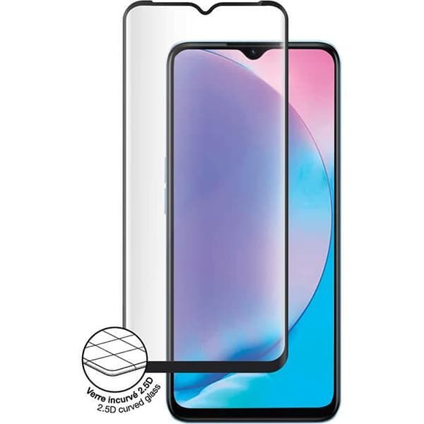 2.5D skärmskydd i härdat glas för Vivo Y16 4G/Y22s 4G/Y35 4G från BIGBEN CONNECTED - Reptålig
