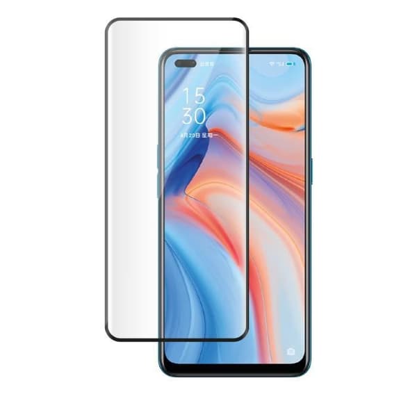 2.5D skärmskydd i härdat glas till Oppo Reno 4 Bigben