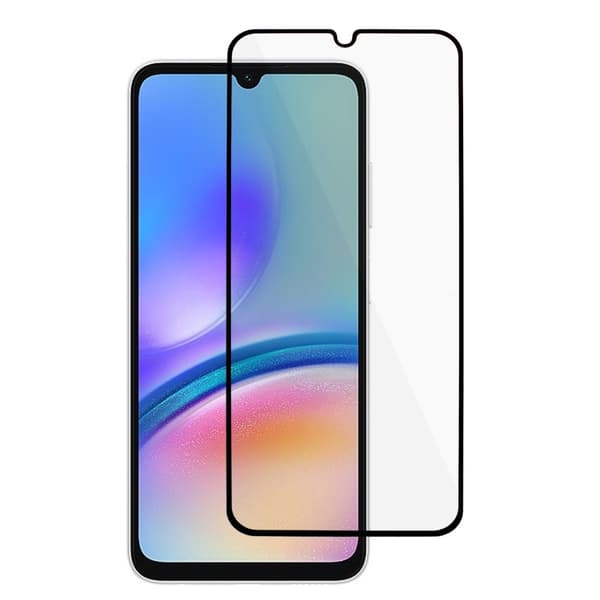 2-PAK SKALO Samsung A05s FULL-FIT Hærdet Glas Skærmbeskyttelse
