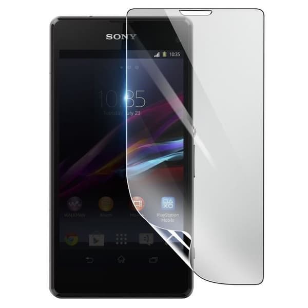 Skärmskydd - 3MK - Sony Xperia Z1 Compact - Stötsäker Hydrogel - Genomskinlig - Reptålig