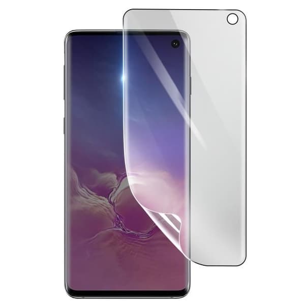 Skyddsfilm - 3MK - Samsung Galaxy S10 - Stötsäker hydrogel - Transparent - Reptålig