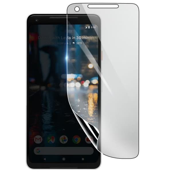 Skärmskydd - 3MK - Google Pixel 2 XL - Stötsäker Hydrogel - Reptålig - Genomskinlig