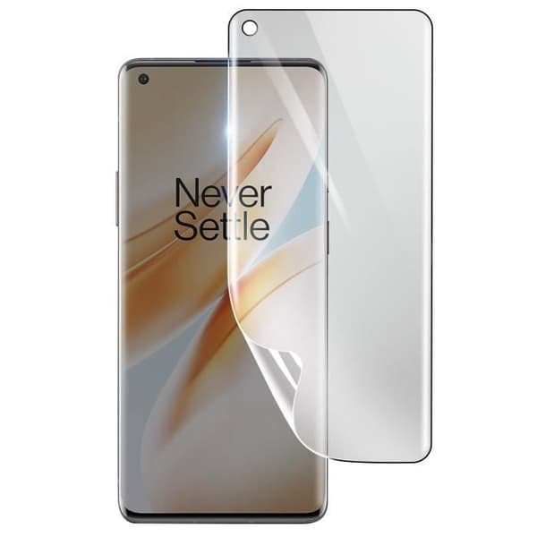 Skärmskydd - 3MK - OnePlus 8 Pro - Stötsäker Hydrogel - Genomskinlig - Reptålig