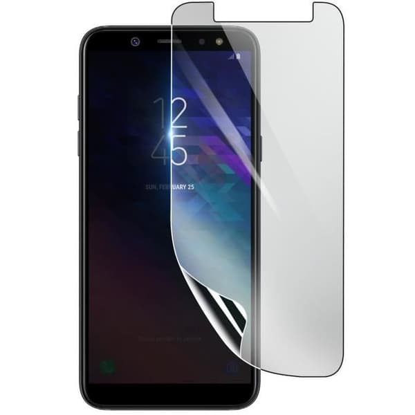 Skärmskydd - 3MK - Samsung Galaxy A6 Plus - Stötsäker Hydrogel - Transparent - Reptålig