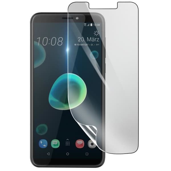 Skärmskydd - 3MK - HTC Desire 12 Plus - Stötsäker Hydrogel - Reptålig - Transparent