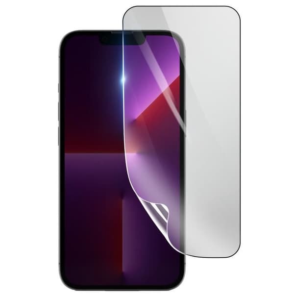 Skärmskydd - 3MK - iPhone 13 Pro - Stötsäker Hydrogel - Genomskinlig - Reptålig