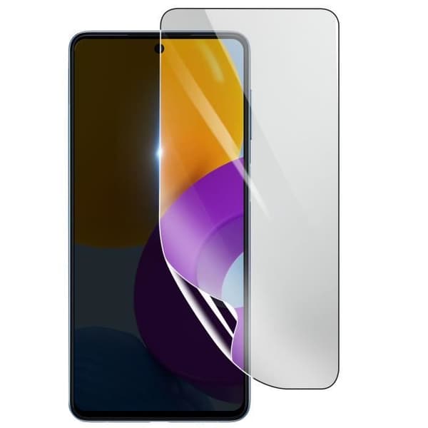 Skärmskydd - 3MK - Samsung Galaxy M52 5G - Stötsäker Hydrogel - Genomskinlig - Reptålig