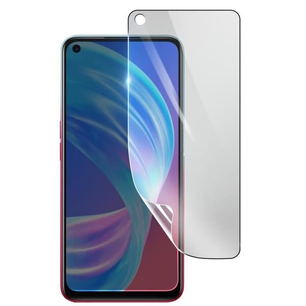 Skärmskydd - 3MK - Oppo A73 5G - Stötsäker Hydrogel - Transparent - Reptålig