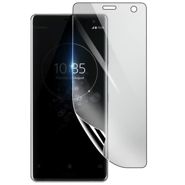 Skyddsfilm - 3MK - Sony Xperia XZ3 - Stötsäker Hydrogel - Transparent - Reptålig