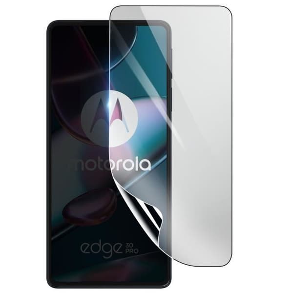Skärmskydd - 3MK - Motorola Edge 30 Pro - Stötsäker Hydrogel - Reptålig - Genomskinlig