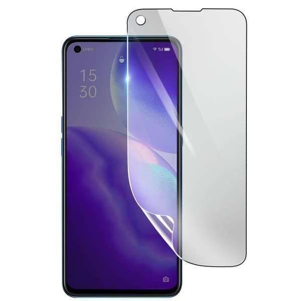 Skärmskydd - 3MK - Oppo Reno 5 5G - Stötsäker Hydrogel - Transparent - Reptålig