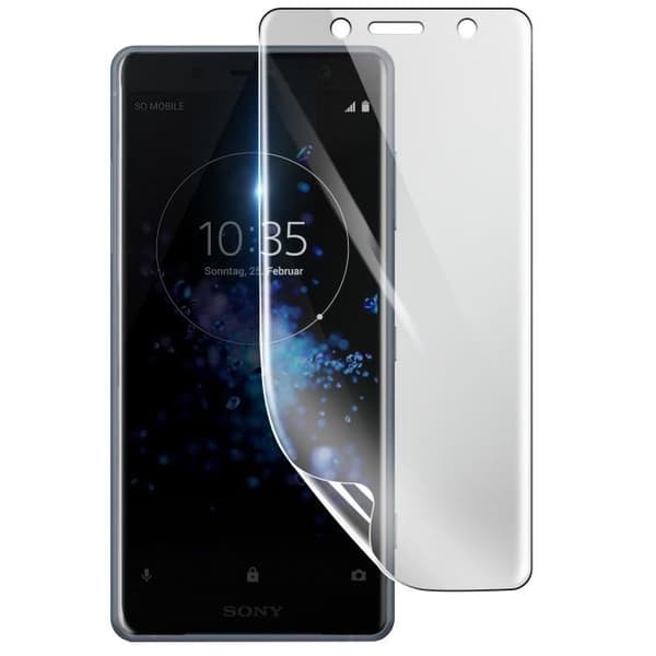 Skärmskydd - 3MK - Sony Xperia XZ2 Compact - Stötsäker Hydrogel - Genomskinlig - Reptålig