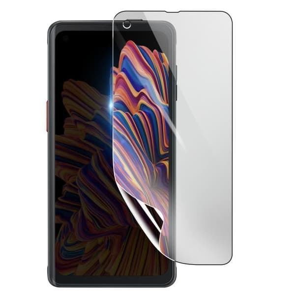 Skärmskydd - 3MK - Samsung Galaxy Xcover Pro - Stötsäker Hydrogel - Genomskinlig - Reptålig