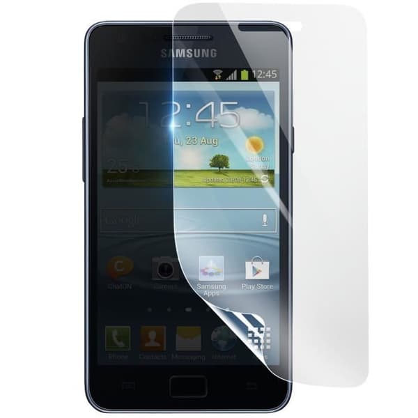 Skärmskydd - 3MK - Samsung Galaxy S2 - Stötsäker Hydrogel - Genomskinlig - Reptålig
