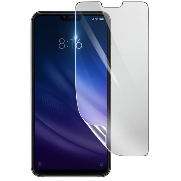 Skärmskydd - 3MK - Xiaomi Mi 8 Lite - Stötsäker Hydrogel - Genomskinlig - Reptålig