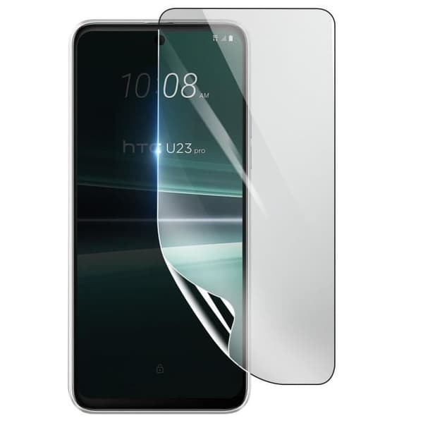 Skyddsfilm - 3MK - HTC U23 Pro - Stötsäker Hydrogel - Transparent - Reptålig