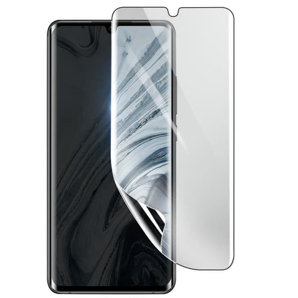 Skärmskydd - 3MK - Xiaomi Mi Note 10 Pro - Stötsäker Hydrogel - Genomskinlig - Reptålig