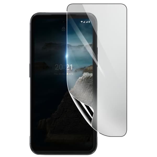 Skärmskydd - 3MK - Nokia XR20 - Stötsäker Hydrogel - Genomskinlig - Reptålig