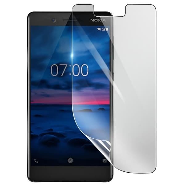 Skärmskydd - 3MK - Nokia 7 - Hydrogel Stötskydd - Transparent - Stötsäker och reptålig