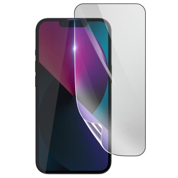 Skärmskydd - 3MK - iPhone 13 - Stötsäker Hydrogel - Genomskinlig - Reptålig