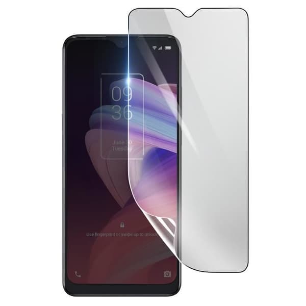 Skärmskydd - 3MK - TCL 10 SE - Hydrogelschock - Transparent - Stötresistent