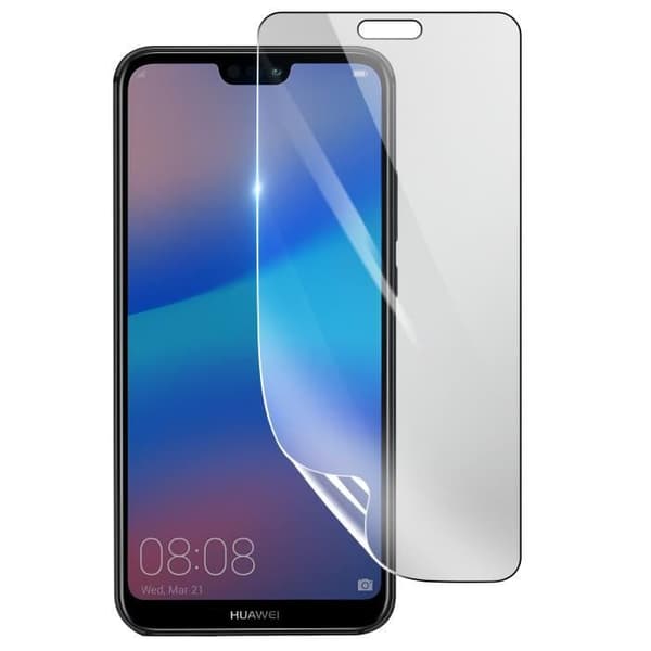 Skärmskydd - 3MK - Huawei P20 Lite - Stötsäker Hydrogel - Genomskinlig - Reptålig