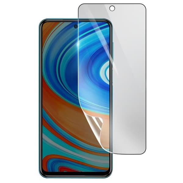 Skärmskydd - 3MK - Xiaomi Redmi Note 9 Pro Max - Stötsäker Hydrogel - Genomskinlig - Reptålig