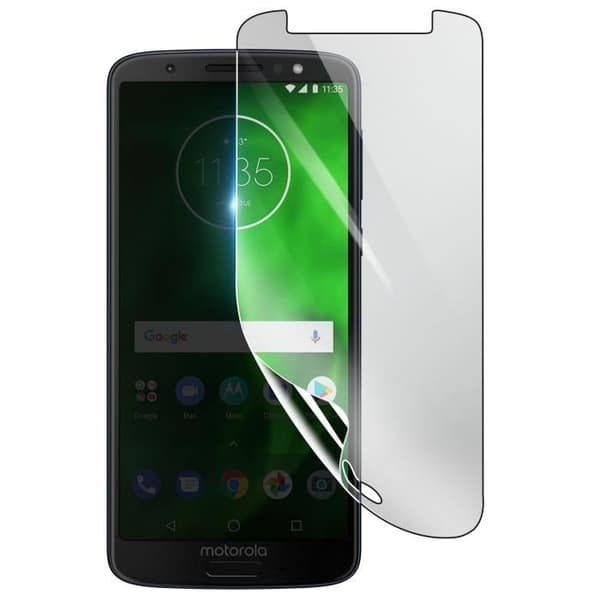 Skärmskydd - 3MK - Motorola Moto G6 - Stötsäker Hydrogel - Transparent - Reptålig