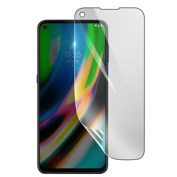 Skärmskydd - 3MK - Motorola Moto G9 Plus - Stötsäker Hydrogel - Transparent - Reptålig