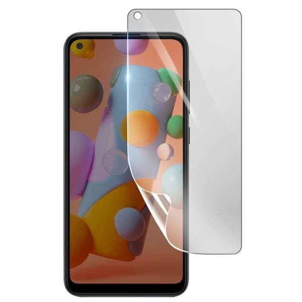 Skärmskydd - 3MK - Samsung Galaxy A11 - Stötsäker Hydrogel - Genomskinlig - Reptålig