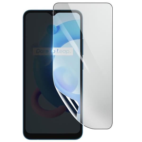 Skärmskydd - 3MK - Realme C11 2021 - Stötsäker Hydrogel - Transparent - Reptålig