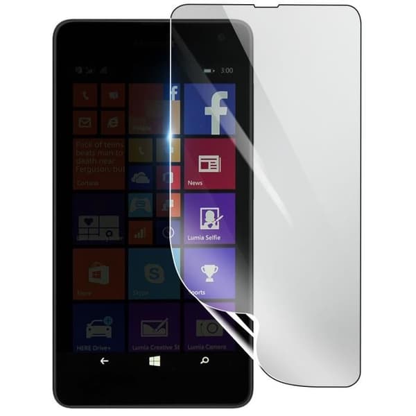 Skärmskydd - 3MK - Microsoft Lumia 535 - Stötsäker Hydrogel - Transparent - Reptålig