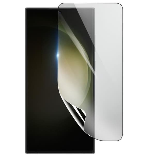 Skärmskydd - 3MK - Samsung Galaxy S23 Ultra - Stötsäker Hydrogel - Genomskinlig - Reptålig