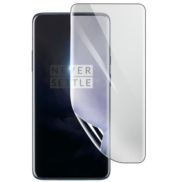 Skärmskydd - 3MK - Oneplus 7 Pro - Stötsäker Hydrogel - Transparent - Reptålig