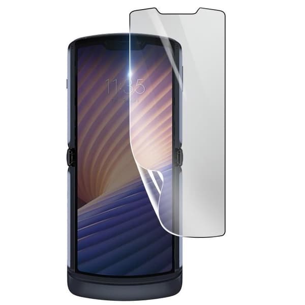 Skärmskydd - 3MK - Motorola Razr 5G - Stötsäker Hydrogel - Reptålig - Genomskinlig