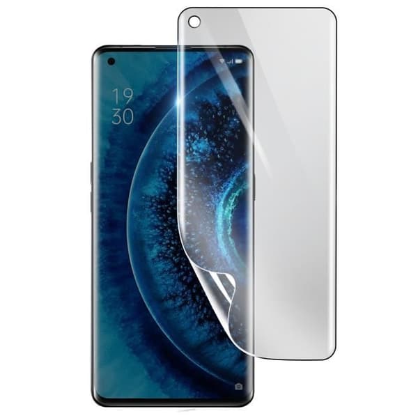 Skärmskydd - 3MK - Oppo Find X2 Pro - Stötsäker Hydrogel - Transparent - Reptålig