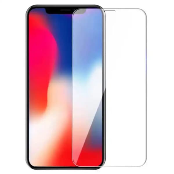 Heltäckande iPhone XS HD Skärmskydd Härdat Glas