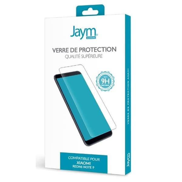 PREMIUM ASAHI 2.5D HÄRDAT GLAS FÖR XIAOMI REDMI NOTE 9 - JAYM®