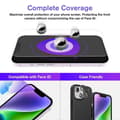 Miniatyrbild 5 av 7: Easy Install iPhone 15 Skärmskydd HD Härdat Glas
