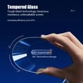 Miniatyrbild 9 av 9: 3-Pack iPhone 15 Pro Max Heltäckande Skärmskydd HD Härdat Glas