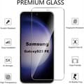 Pikkukuva 2 / 9: 2-PACK Samsung S23 FE karkaistu lasi 0,26mm 2,5D 9H