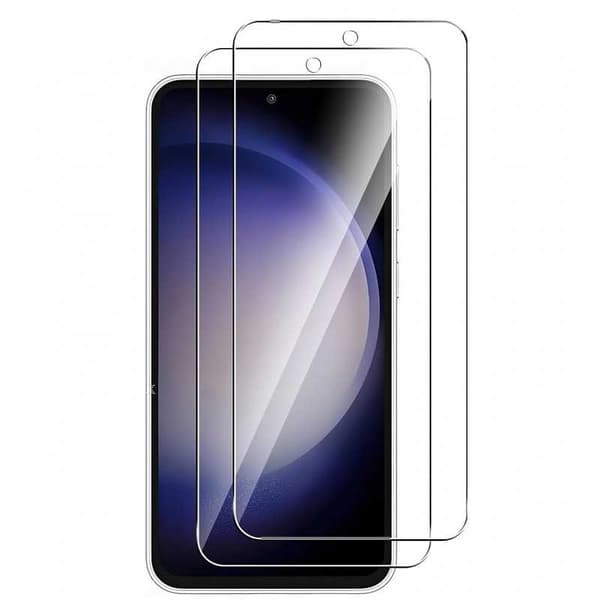 2-PACK Samsung S23 FE karkaistu lasi 0,26mm 2,5D 9H