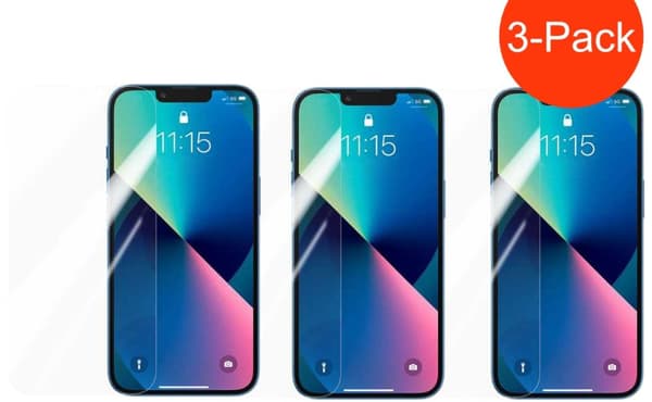 3-Pack - iPhone 14 Plus Hög Kvalitets Härdat Glas Skärmskydd