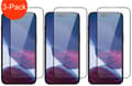 Pikkukuva 1 / 7: 3-pack - iPhone 15 Plus korkealaatuinen, täysin kattava karkaistu lasinen näytönsuojus