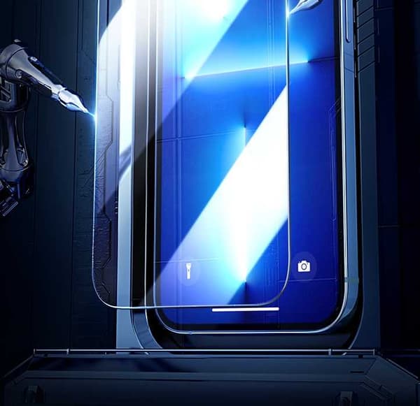 3-Pack - iPhone 15 Pro Hög Kvalitets Heltäckande Härdat Glas Skärmskydd
