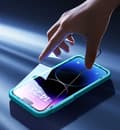 Pikkukuva 2 / 11: 2-pack - iPhone 15 Pro Max korkealaatuinen karkaistu lasi näytönsuojaus