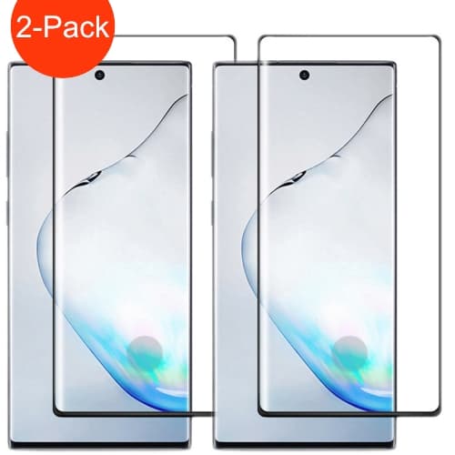 2-pak - Samsung Galaxy Note 10+ omfattende skærmbeskyttelse i hærdet glas