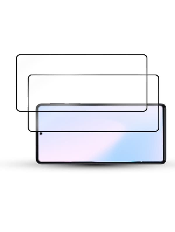 2-Pack MOTOROLA MOTO G84 Skärmskydd - Härdat Glas 9H - Super kvalitet 3D