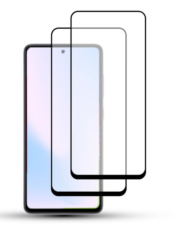 2-Pack SAMSUNG A55 Skärmskydd - Härdat Glas 9H - Super kvalitet 3D